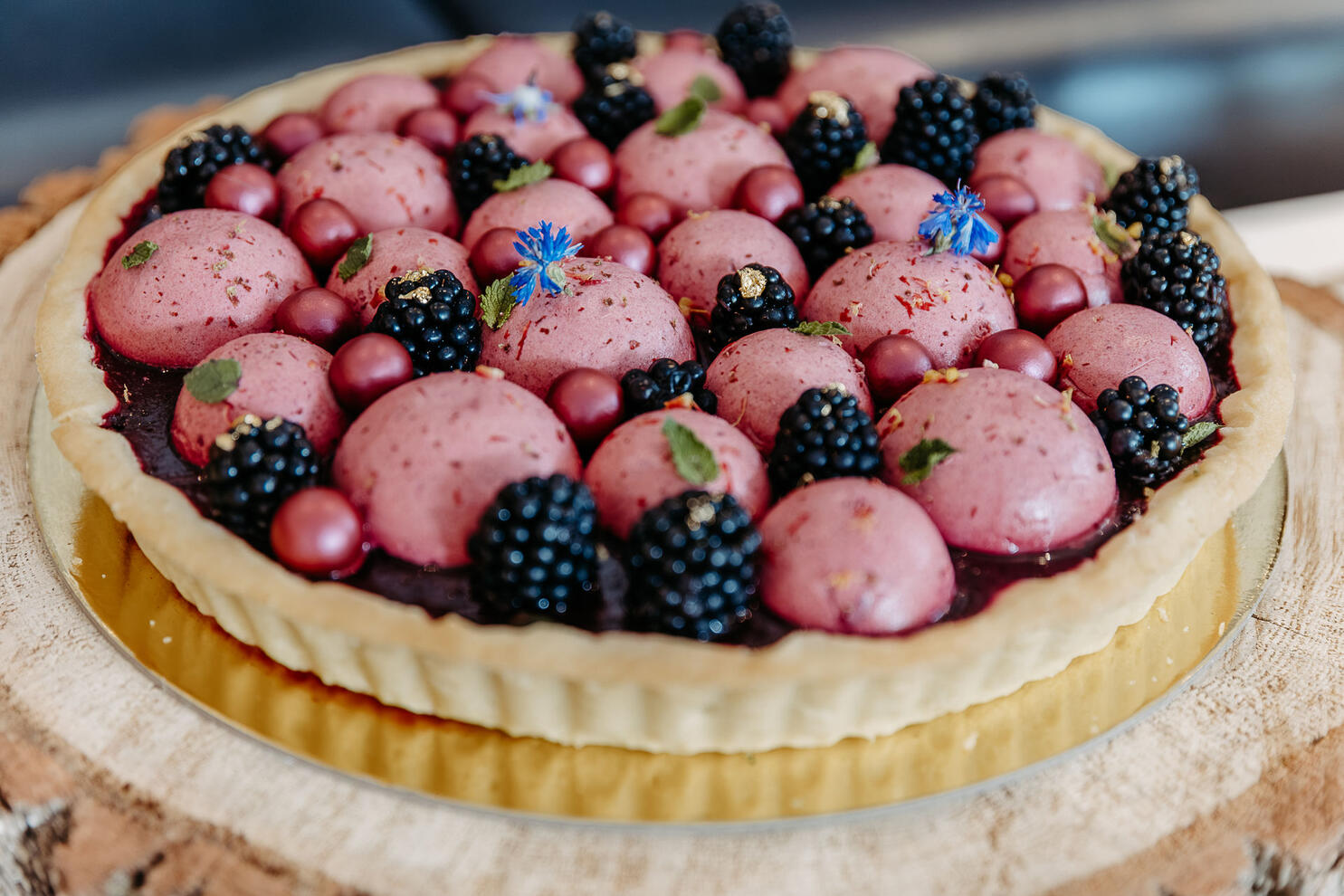 Brombeer-Zitronen-Tarte